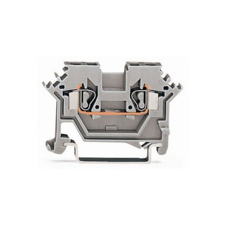 Wago TERMINAL BLOCK SPRING 5MM, 600V/20A/28-12AWG, GREY 280-601